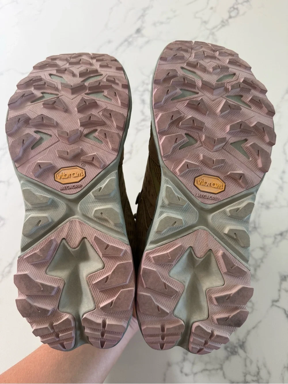 HOKA Anacapa 2 Mid GTX Hiking Boots - Green Moss / Agave - Women's Size 9.5B
